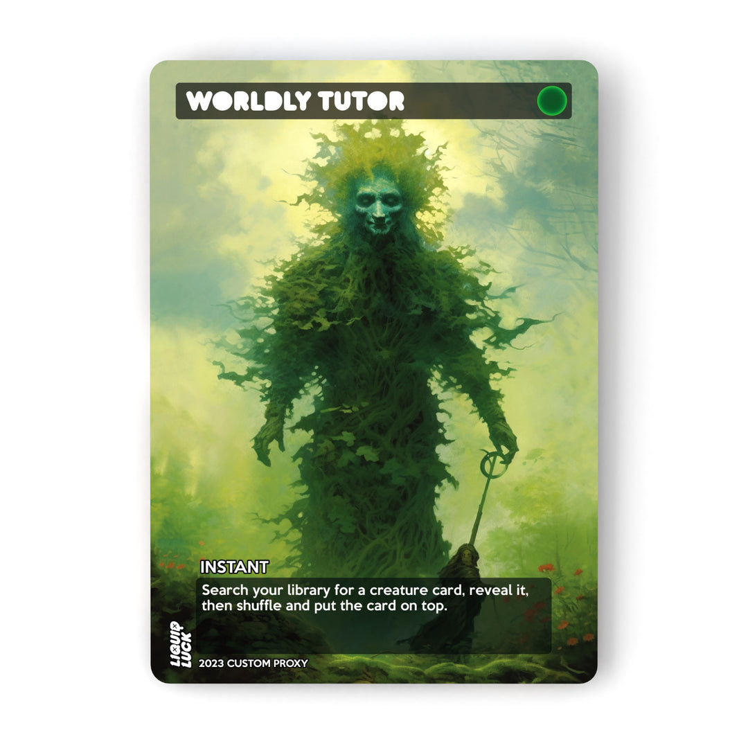 Worldly Tutor MTG Proxy