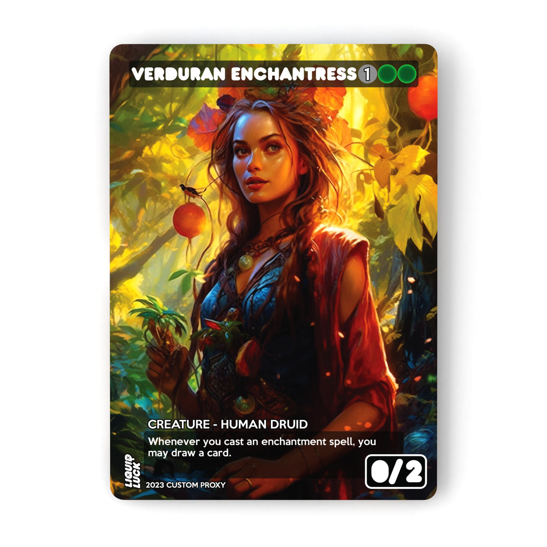 Verduran Enchantress MTG Proxy