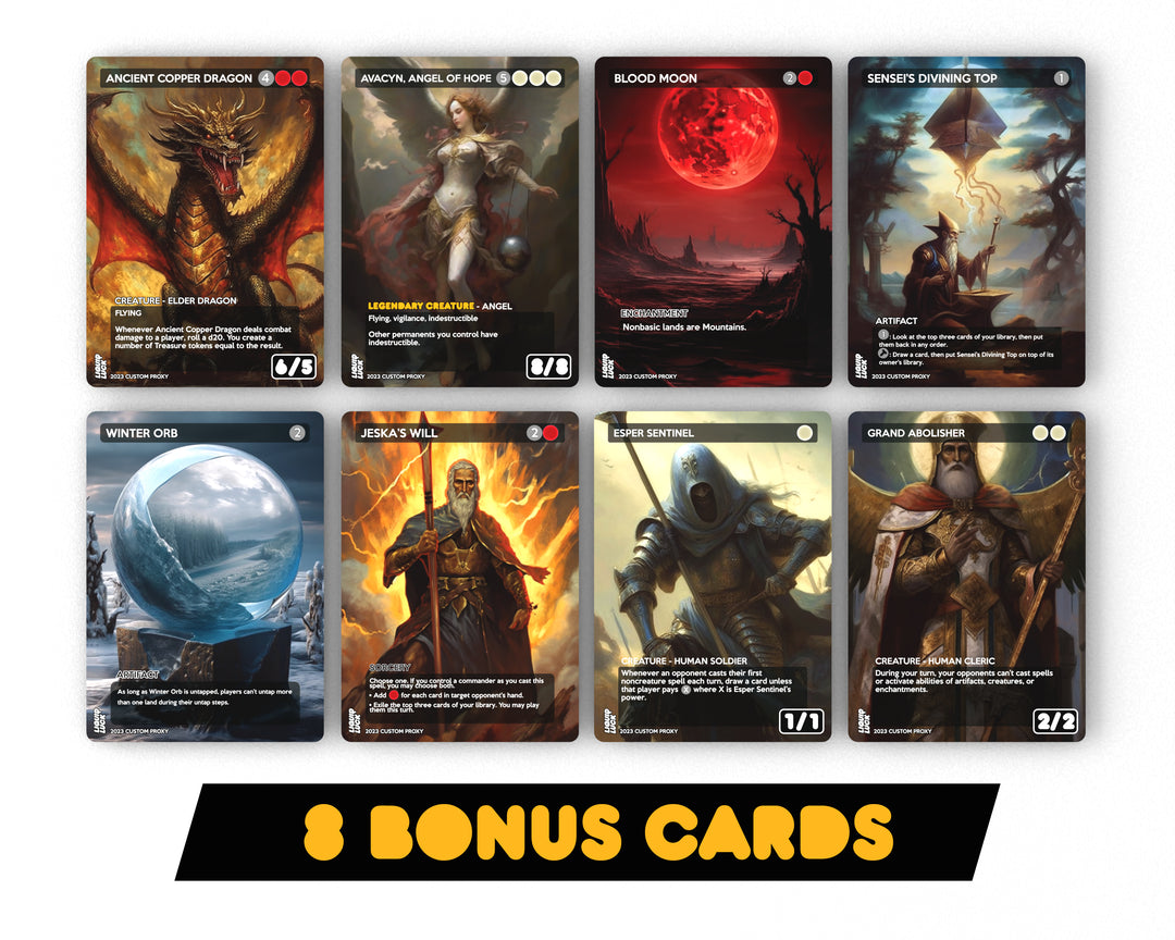 Kaalia of the Vast – Angel Demon Dragon Tribal | MTG Commander EDH Proxy Deck | 100 Card Ready-to-Play