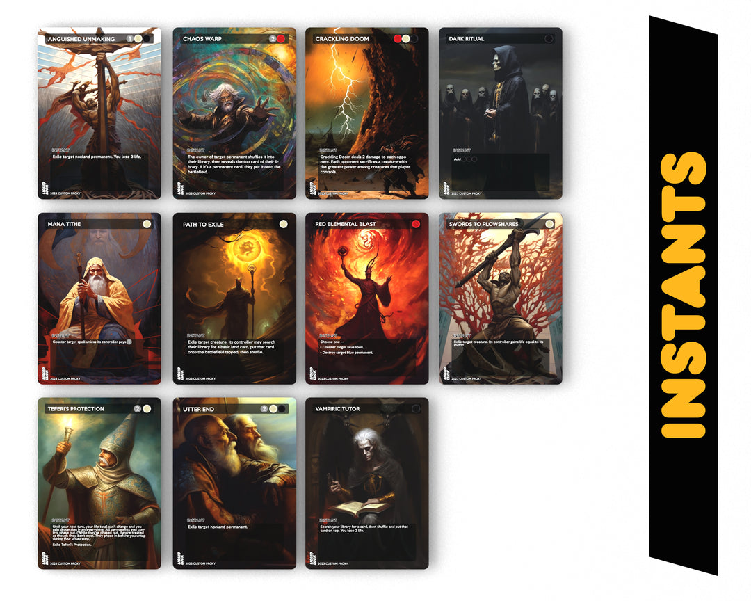 Kaalia of the Vast – Angel Demon Dragon Tribal | MTG Commander EDH Proxy Deck | 100 Card Ready-to-Play