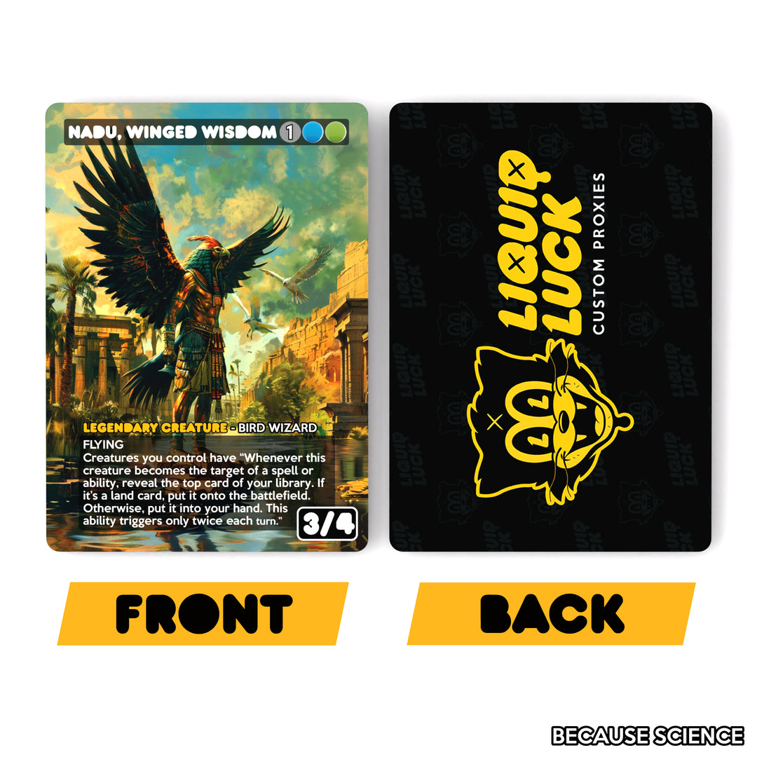 Nadu, Winged Wisdom MTG Proxy Commander Deck