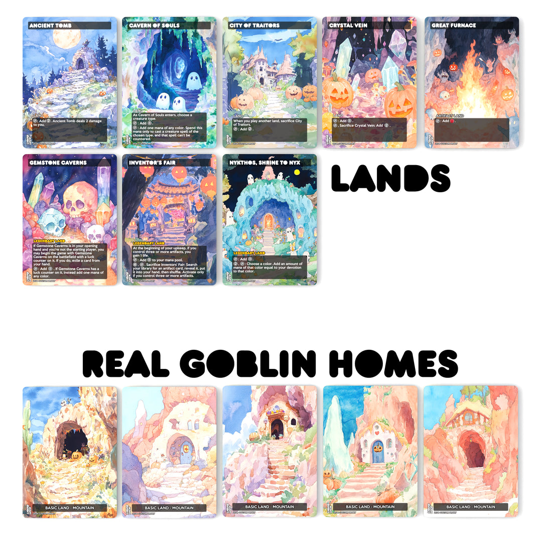 Krenko, Mob Boss – Goblin Tribal Token Swarm | MTG Commander EDH Proxy Deck | Chibi Cute Halloween Theme | 100 Card Ready-to-Play
