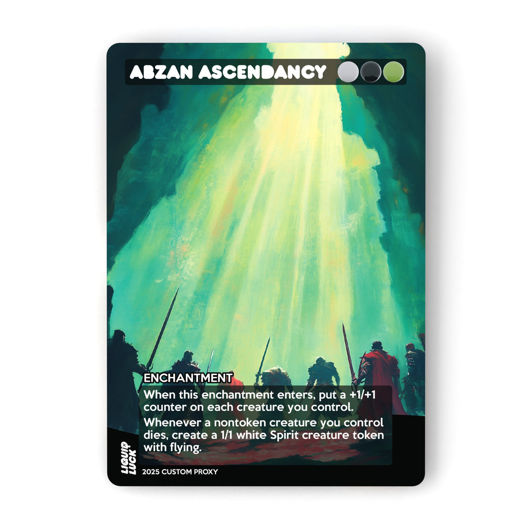 Abzan Ascendancy MTG Proxy
