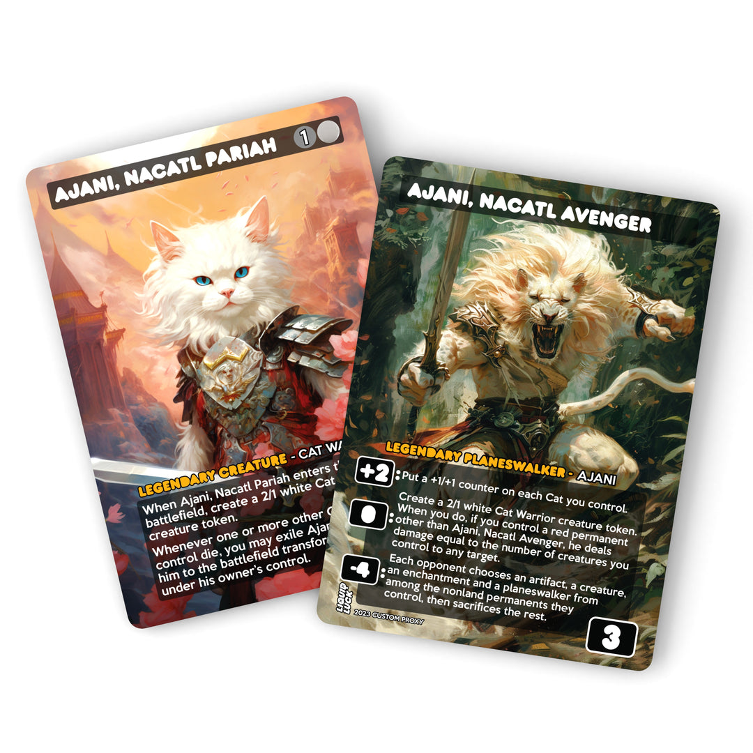Ajani, Nacatl Pariah MTG Proxy