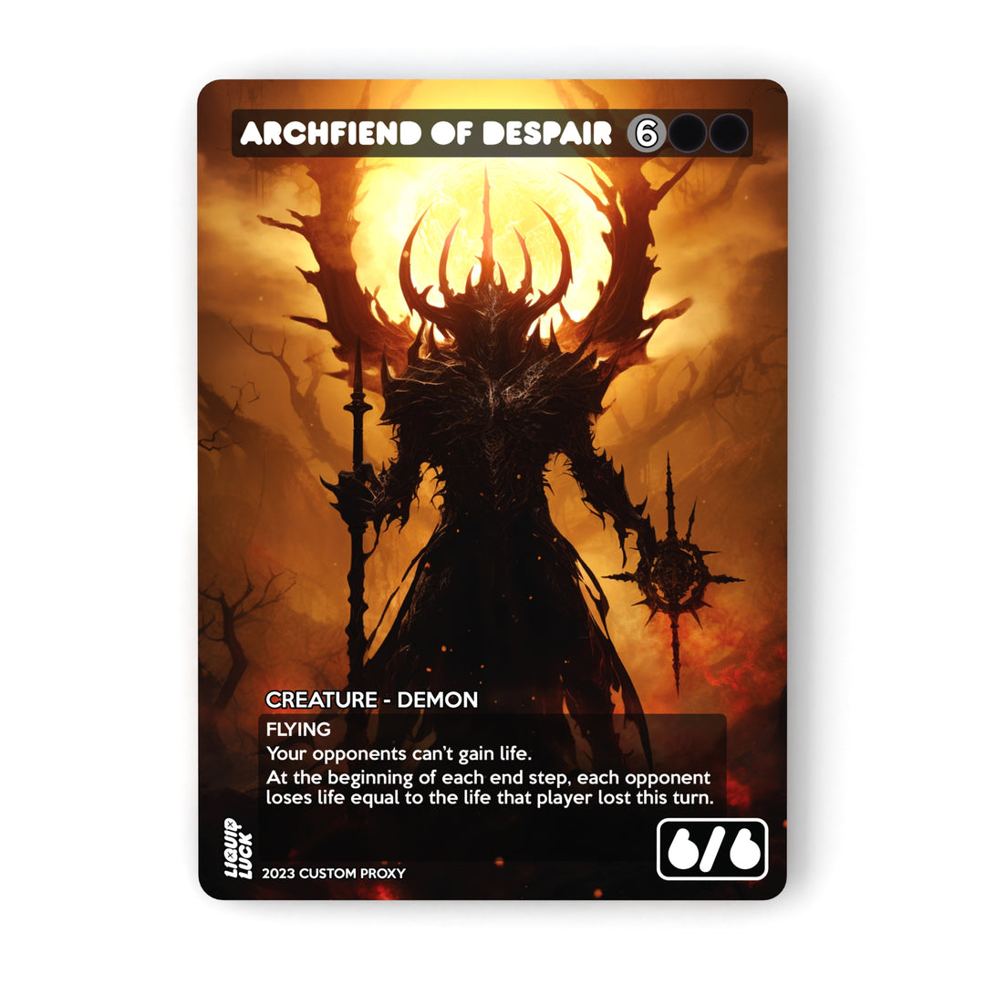 Archfiend of Despair MTG Proxy