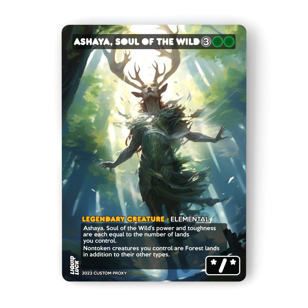 Ashaya, Soul of the Wild MTG Proxy