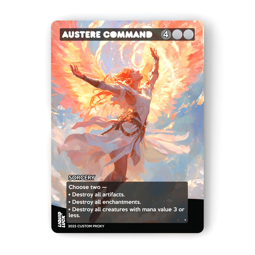 Austere Command MTG Proxy