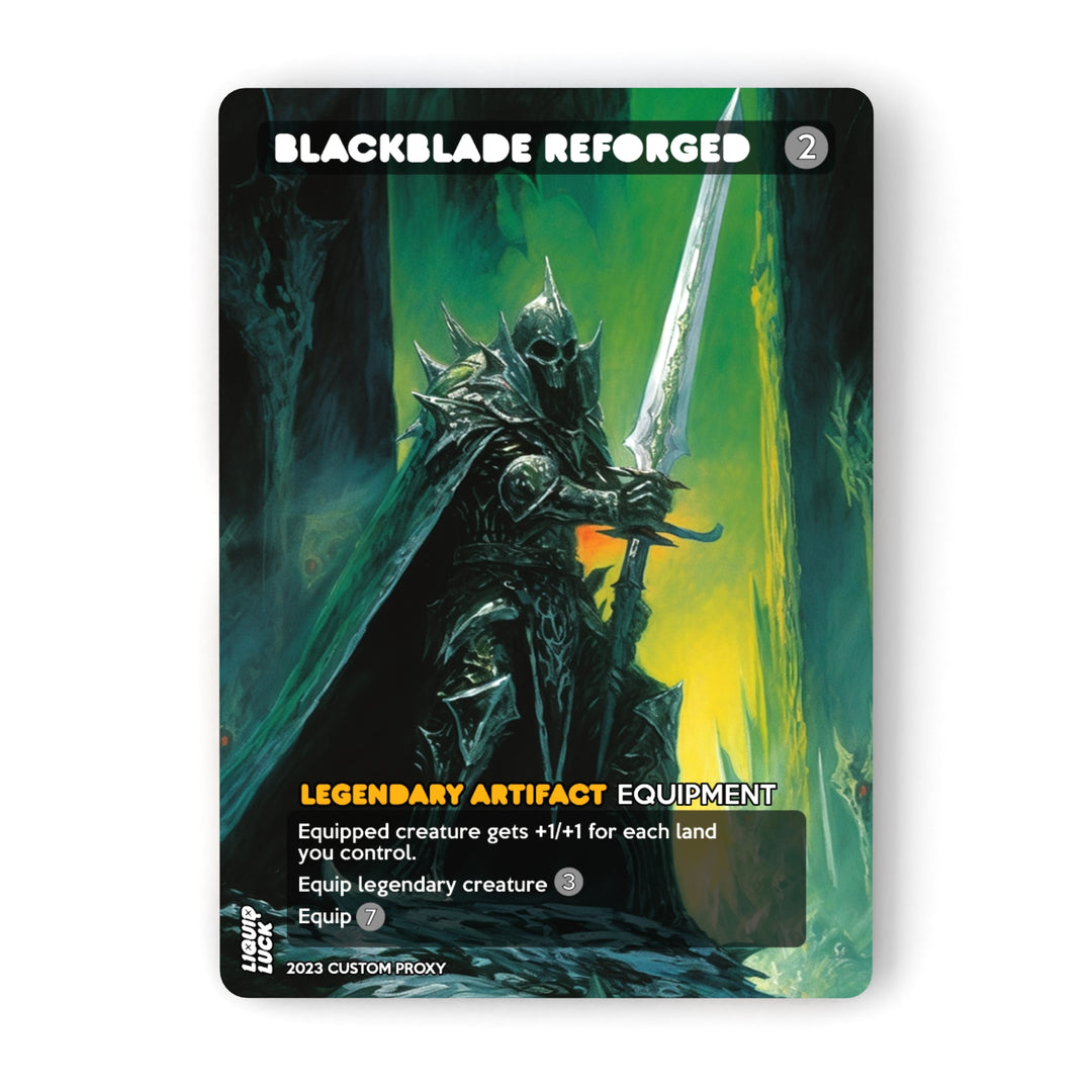 Blackblade Reforged MTG Proxy