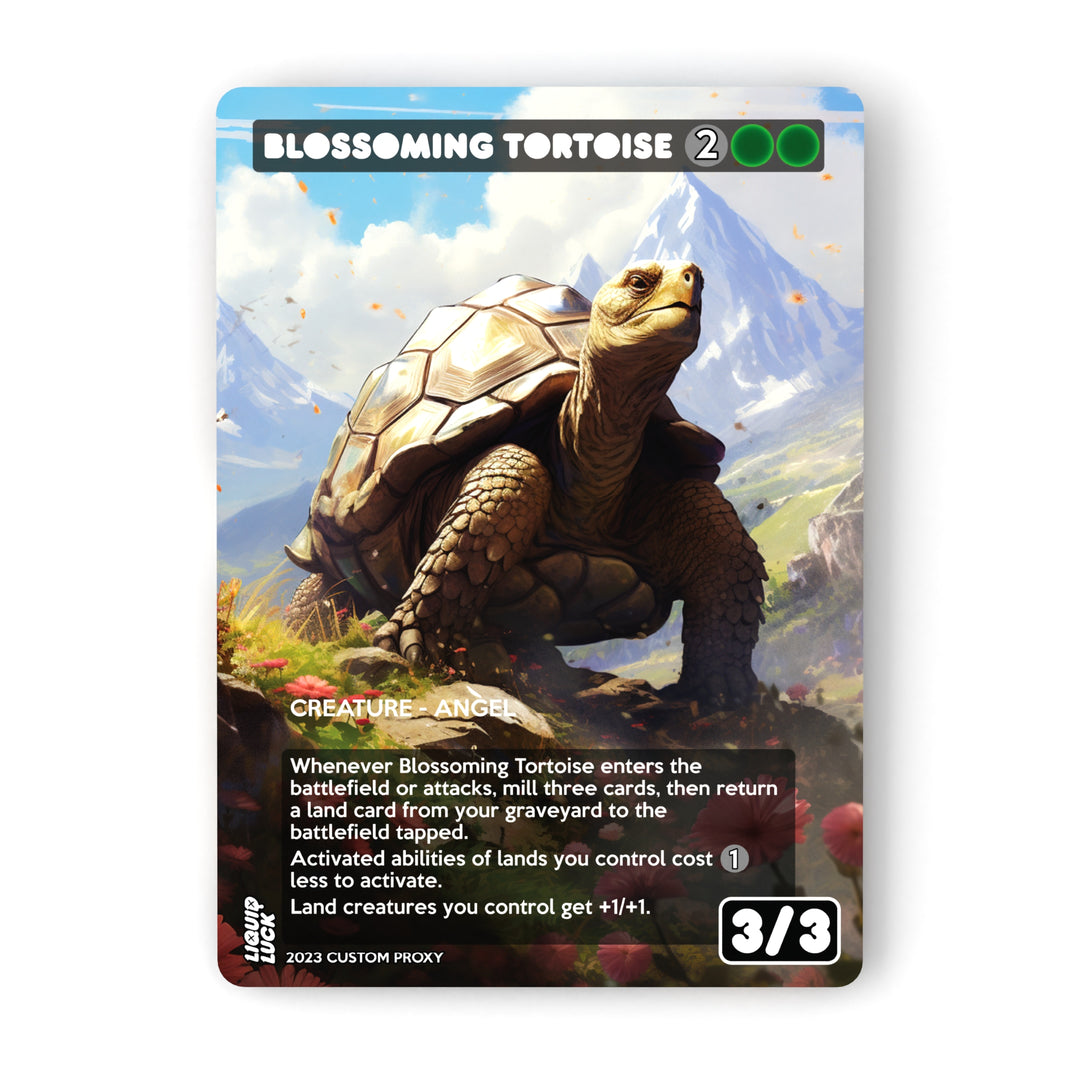 Blossoming Tortoise MTG Proxy