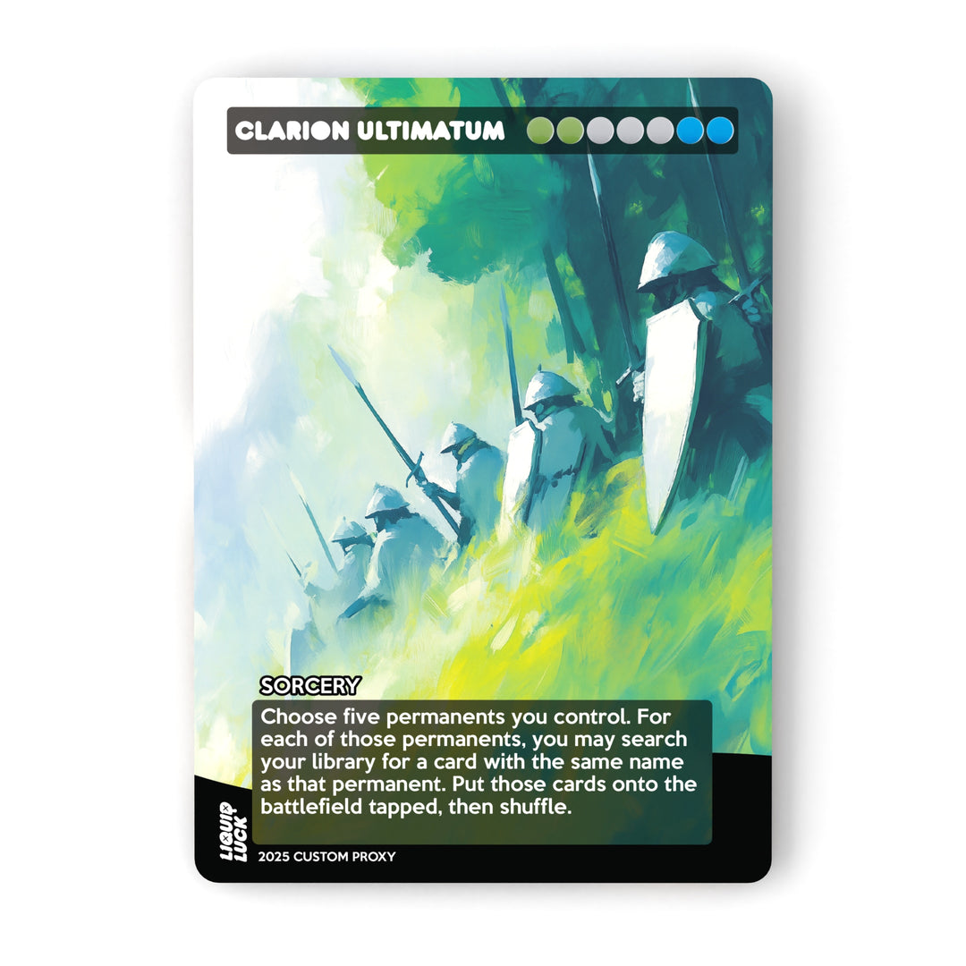 Clarion Ultimatum MTG Proxy