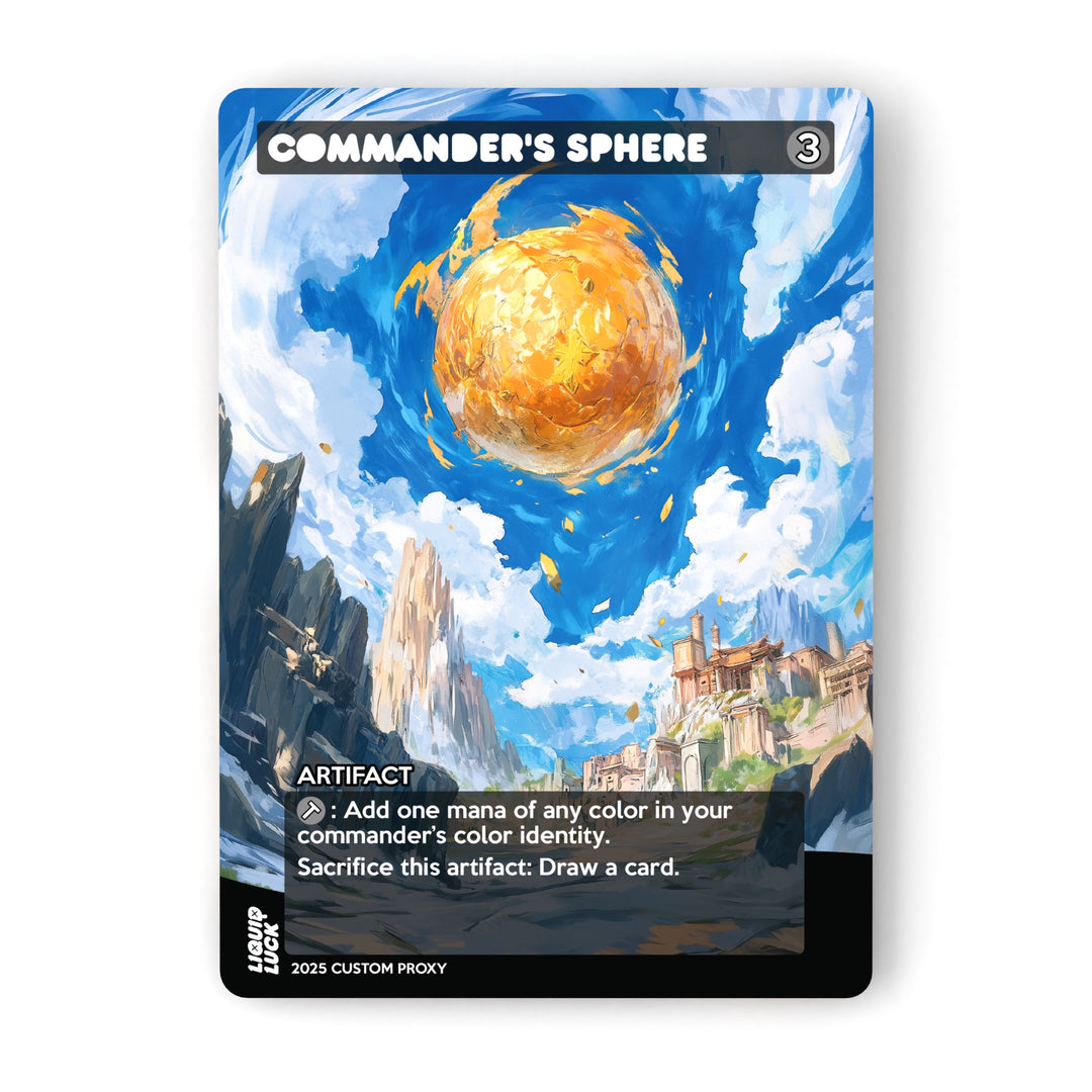 Commander's Sphere MTG Proxy