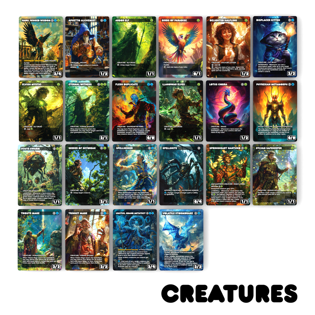 Nadu, Winged Wisdom MTG Proxy Commander Deck