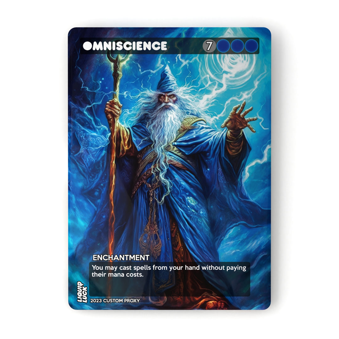 Omniscience MTG Proxy