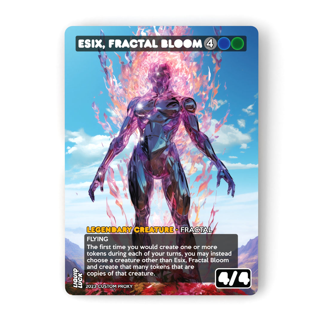 Esix, Fractal Bloom MTG Proxy