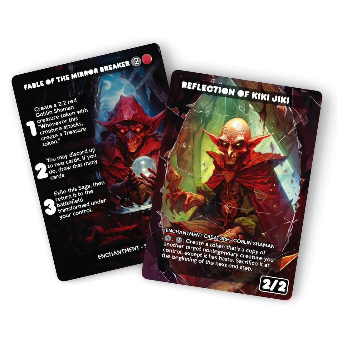 Fable of the Mirror-Breaker // Reflection of Kiki-Jiki MTG Proxy