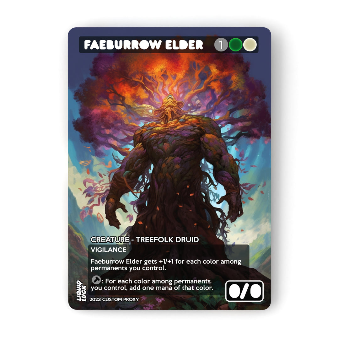 Faeburrow Elder MTG Proxy