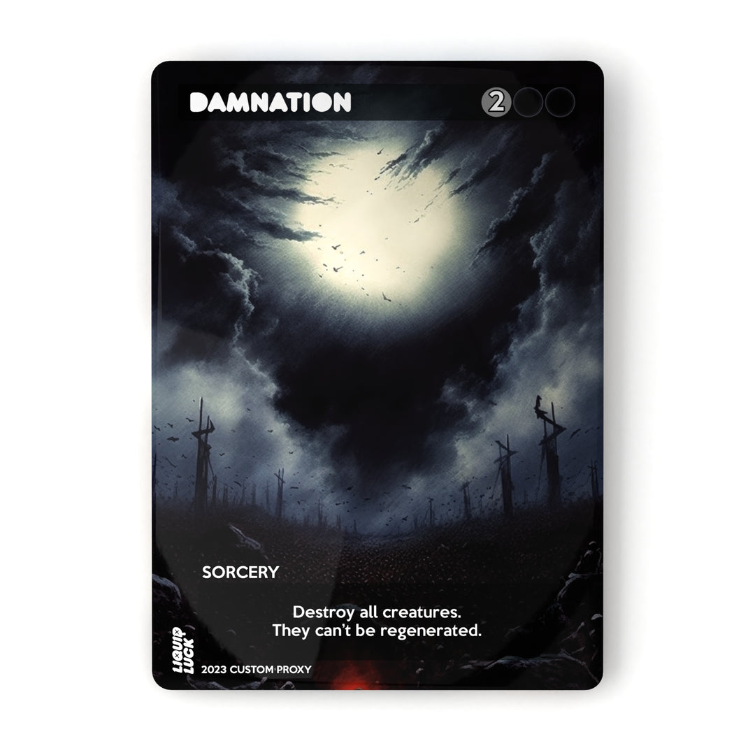 Damnation MTG Proxy