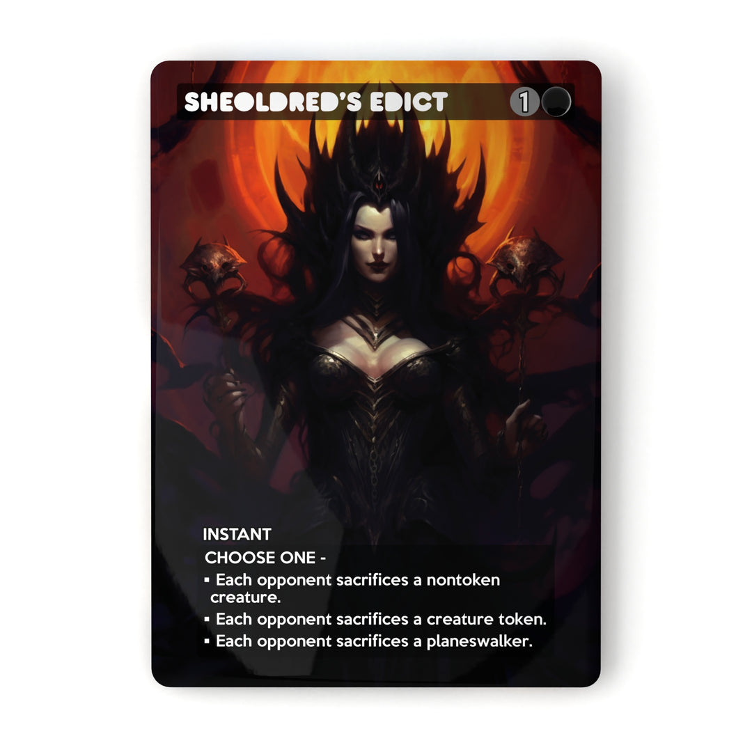 Sheoldred's Edict MTG Proxy