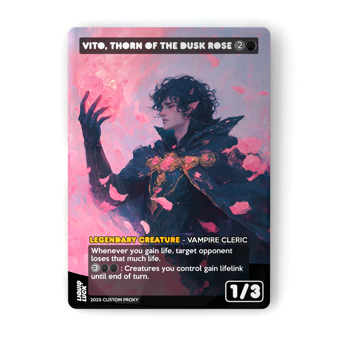 Vito, Thorn of the Dusk Rose MTG Proxy