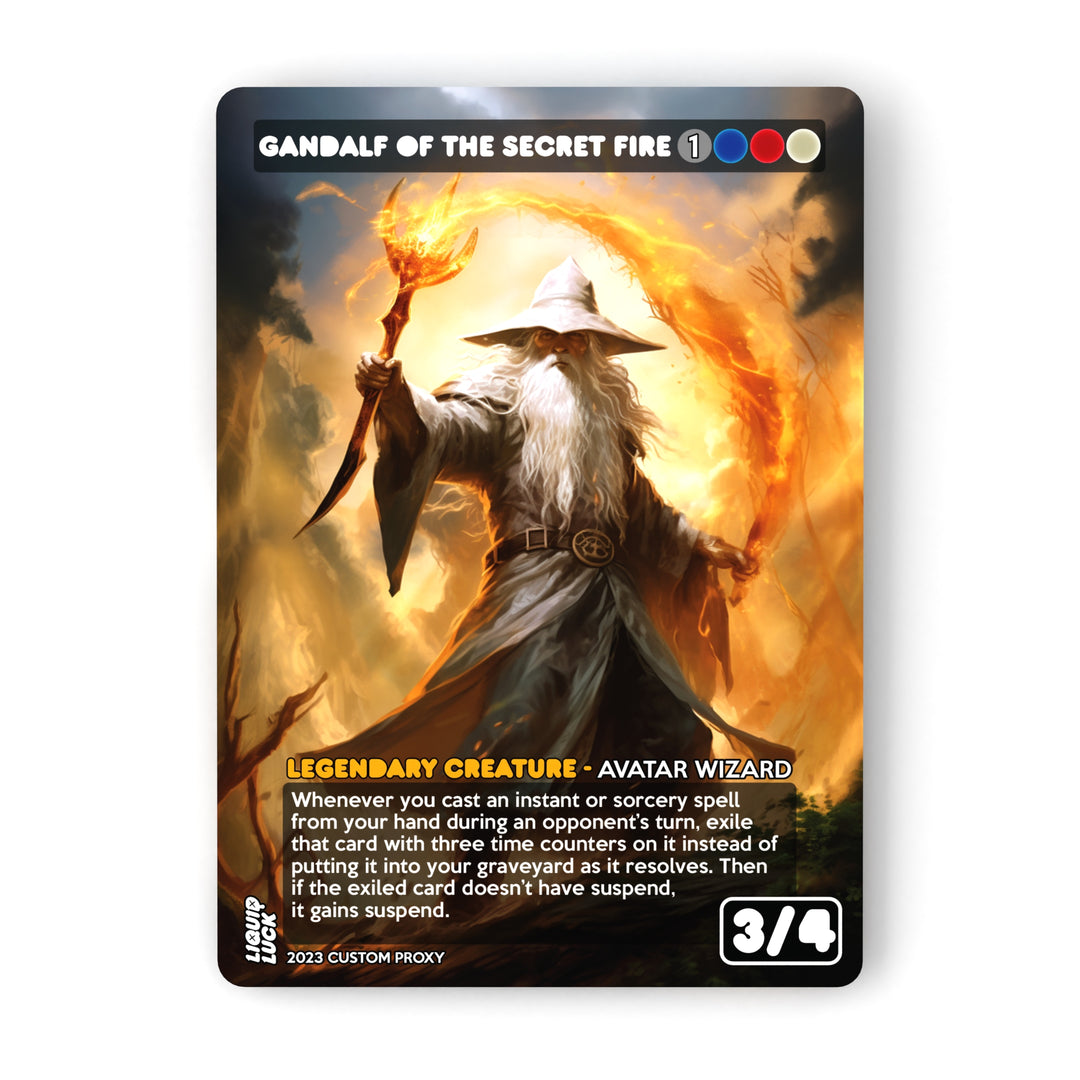 Gandalf of the Secret Fire MTG Proxy