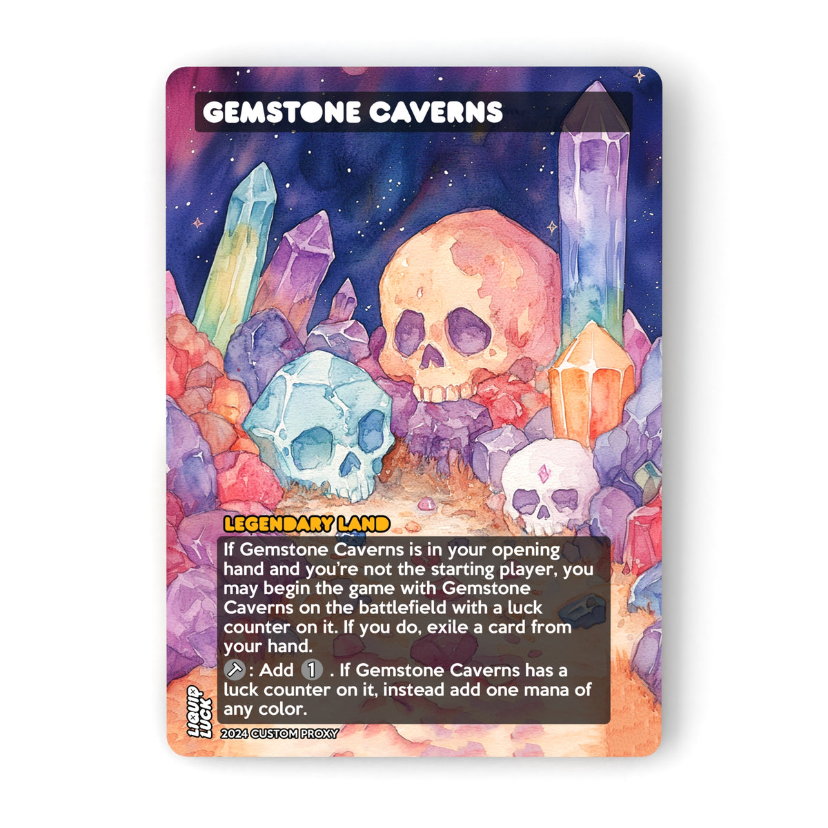 Gemstone Caverns – Liquid Luck