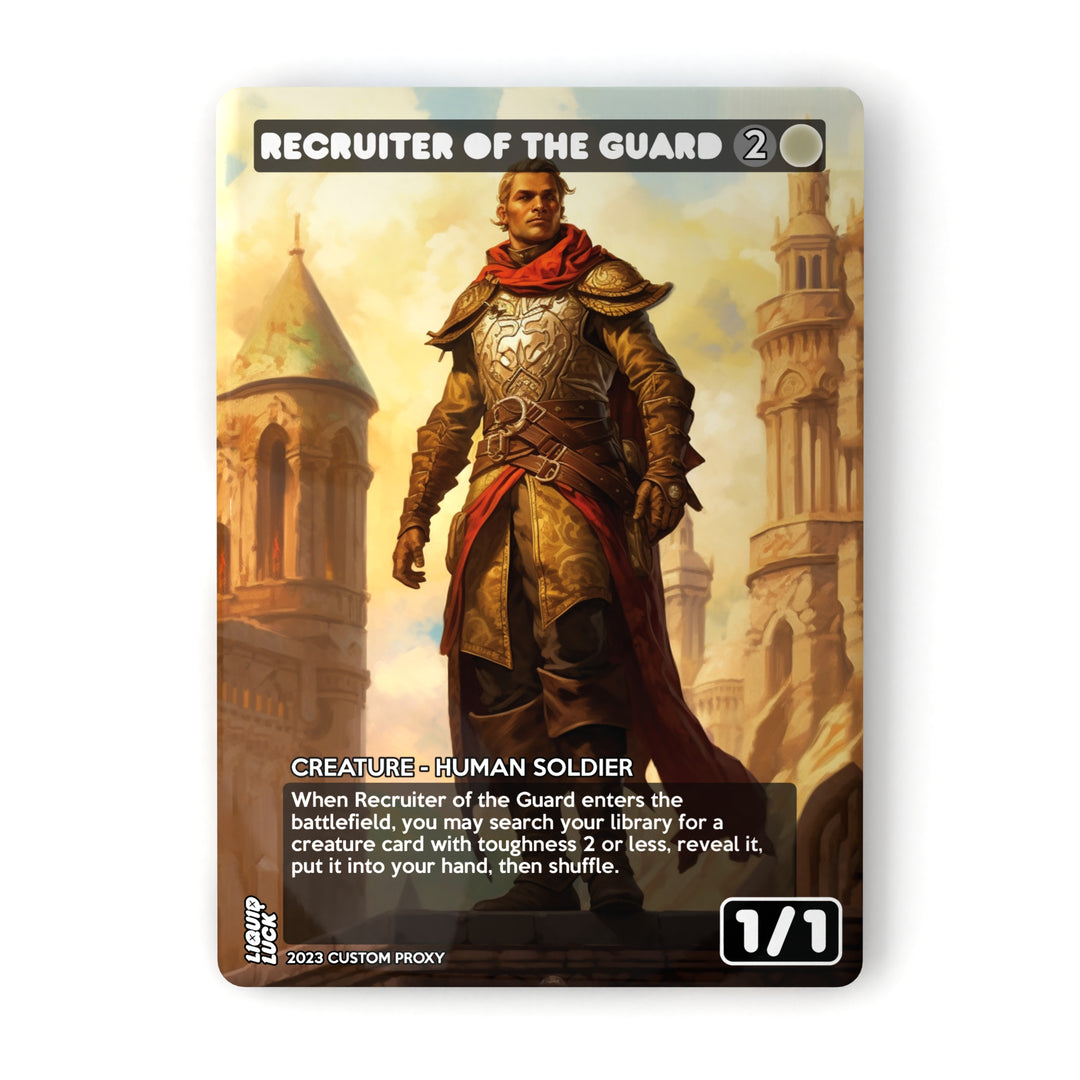 Recruiter of the Guard MTG Proxy