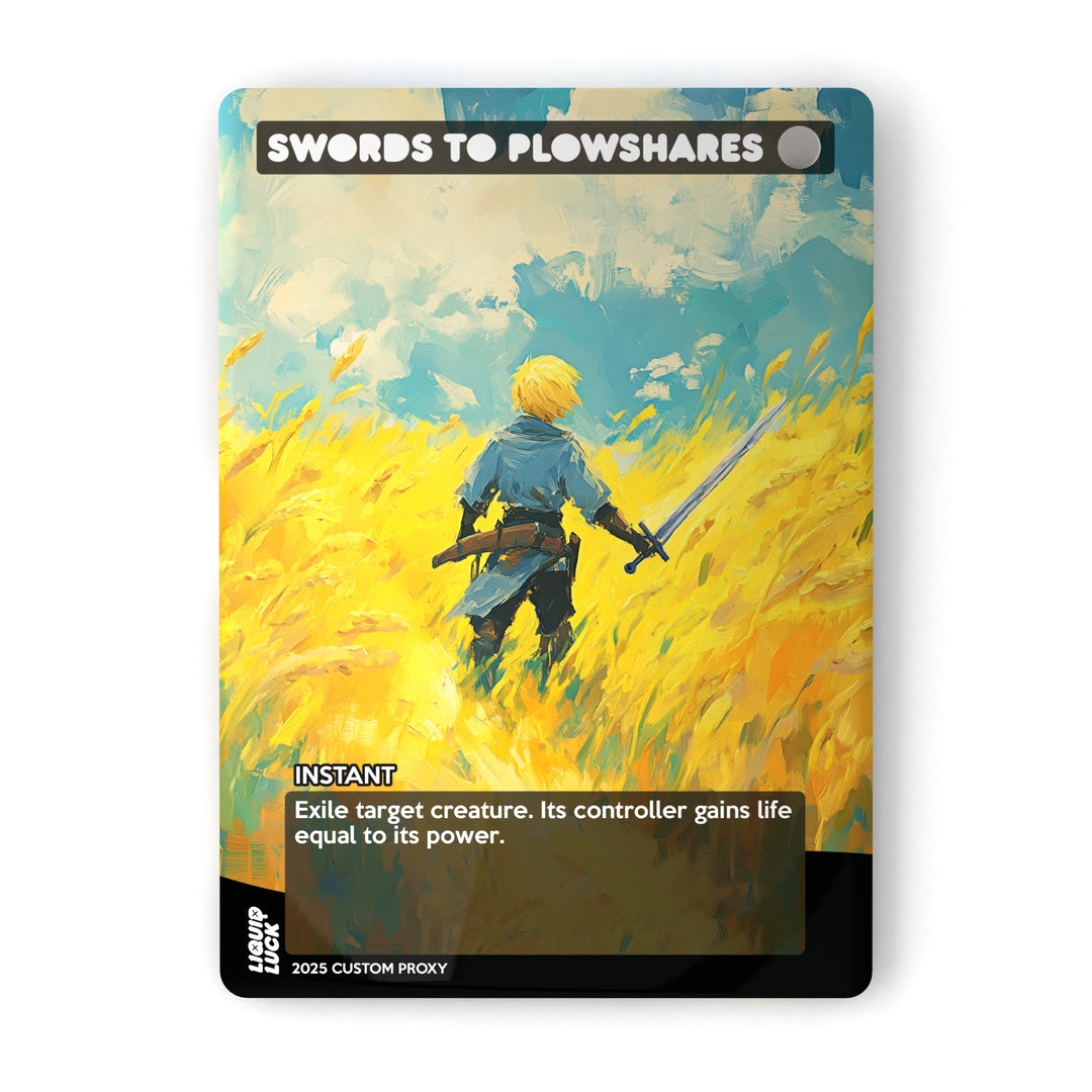 Swords to Plowshares MTG Proxy