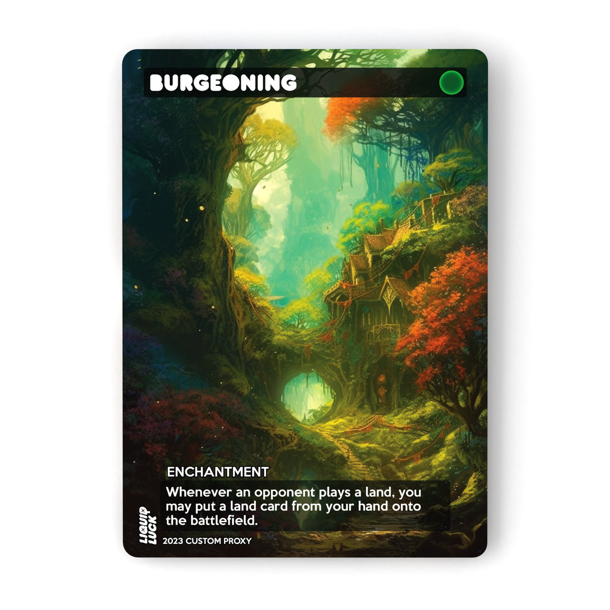 Burgeoning – Liquid Luck