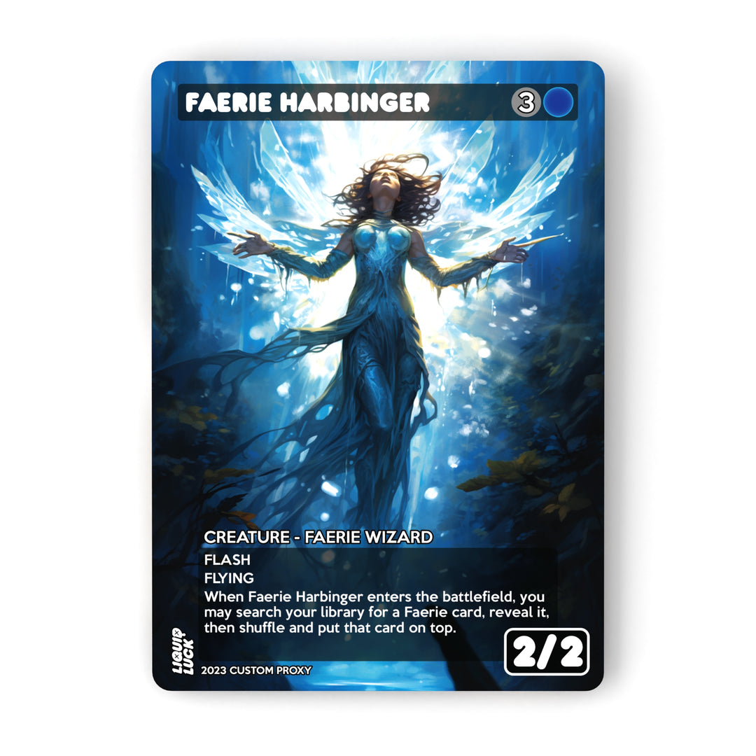 Faerie Harbinger MTG Proxy