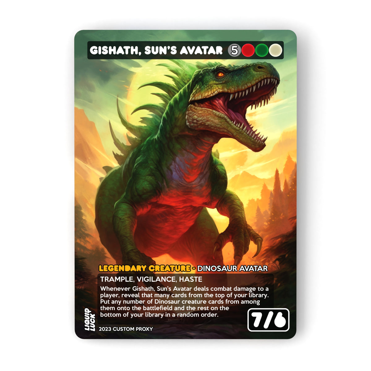 Gishath, Sun's Avatar – Liquid Luck