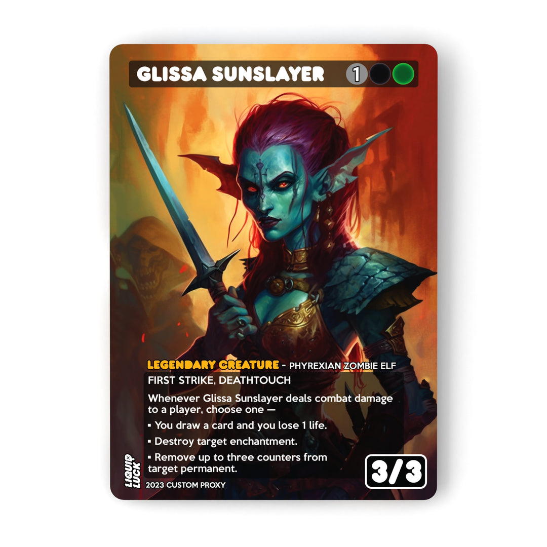Glissa Sunslayer MTG Proxy