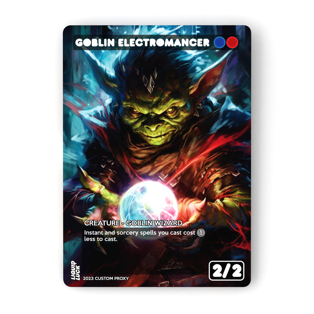 Goblin Electromancer MTG Proxy
