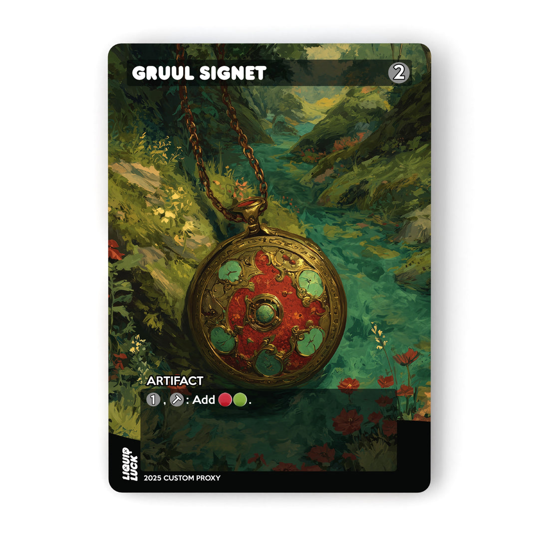Gruul Signet MTG Proxy