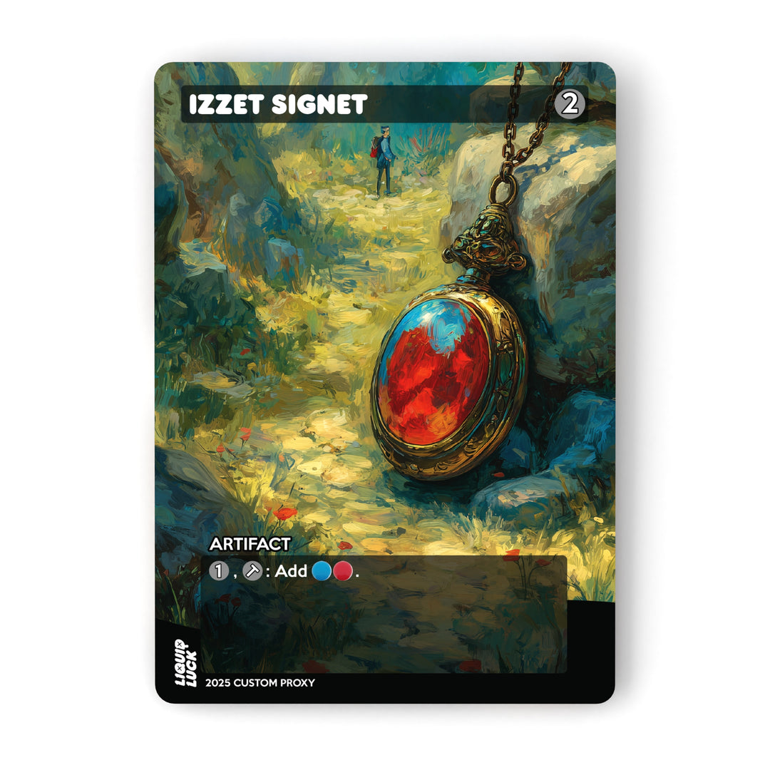 Izzet Signet MTG Proxy