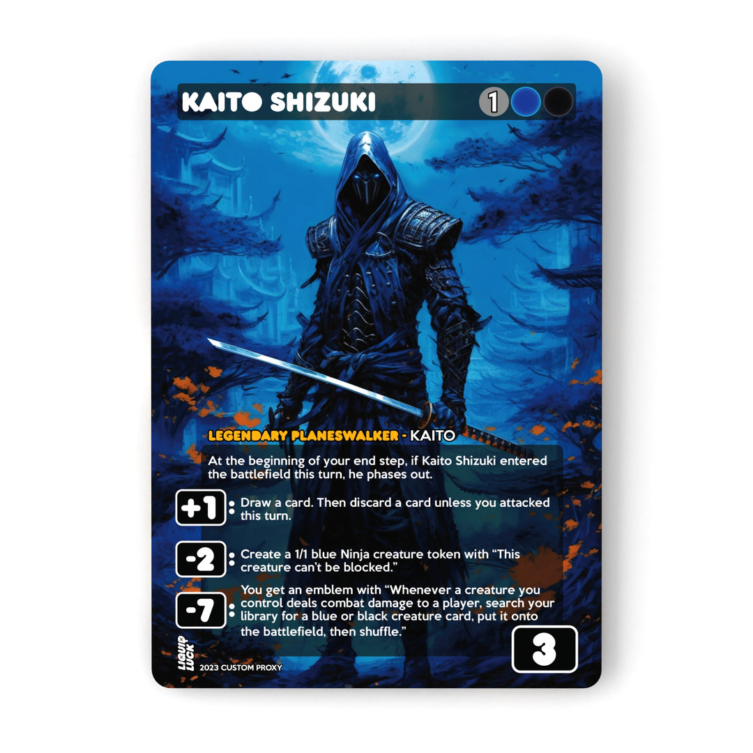 Kaito Shizuki MTG Proxy