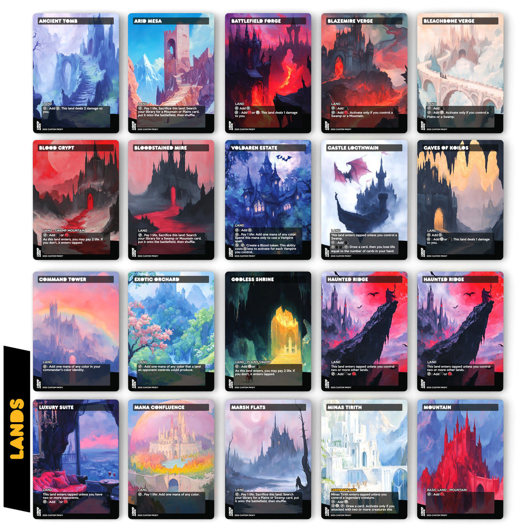 Edgar Markov – Vampire Tribal Aggro | MTG Commander EDH Proxy Deck | 100 Card Ready-to-Play