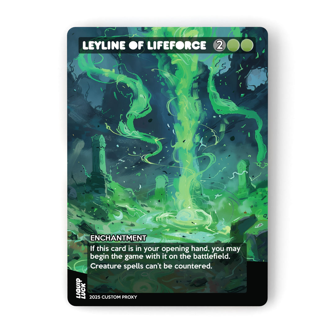 Leyline of Lifeforce MTG Proxy
