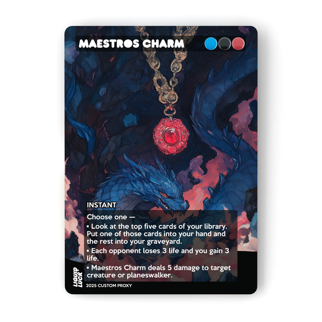 Maestros Charm MTG Proxy