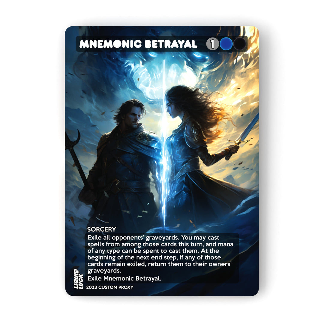 Mnemonic Betrayal MTG Proxy