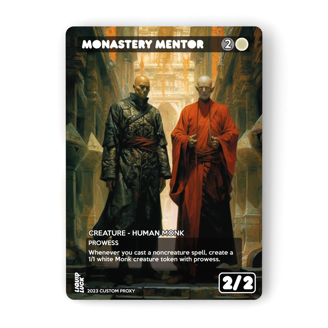 Monastery Mentor MTG Proxy