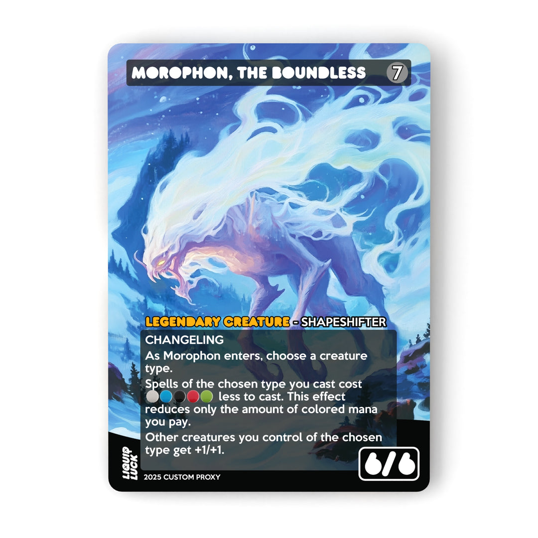 Morophon, the Boundless MTG Proxy