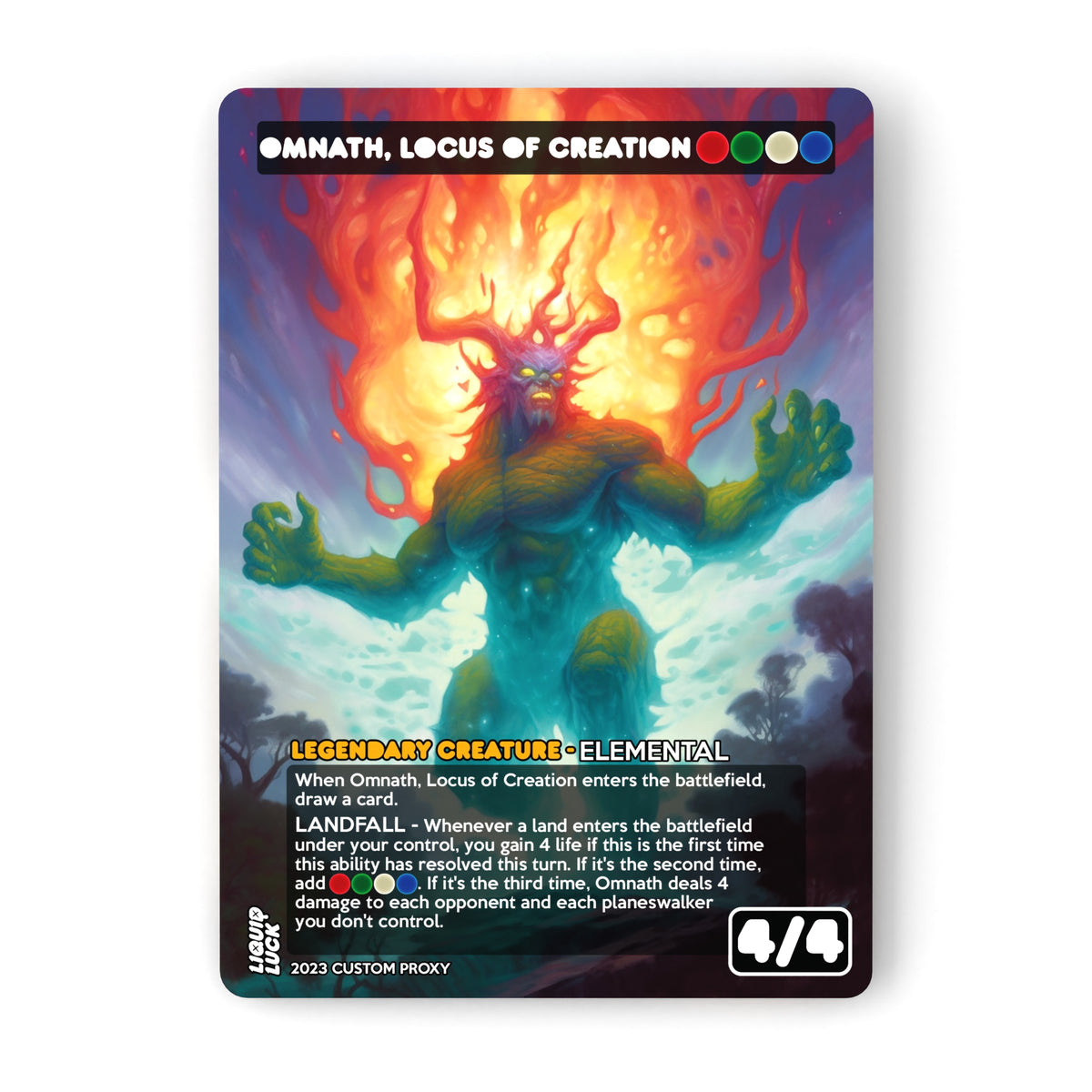 locus cards mtg Omnath, Locus of Creation – Liquid Luck
