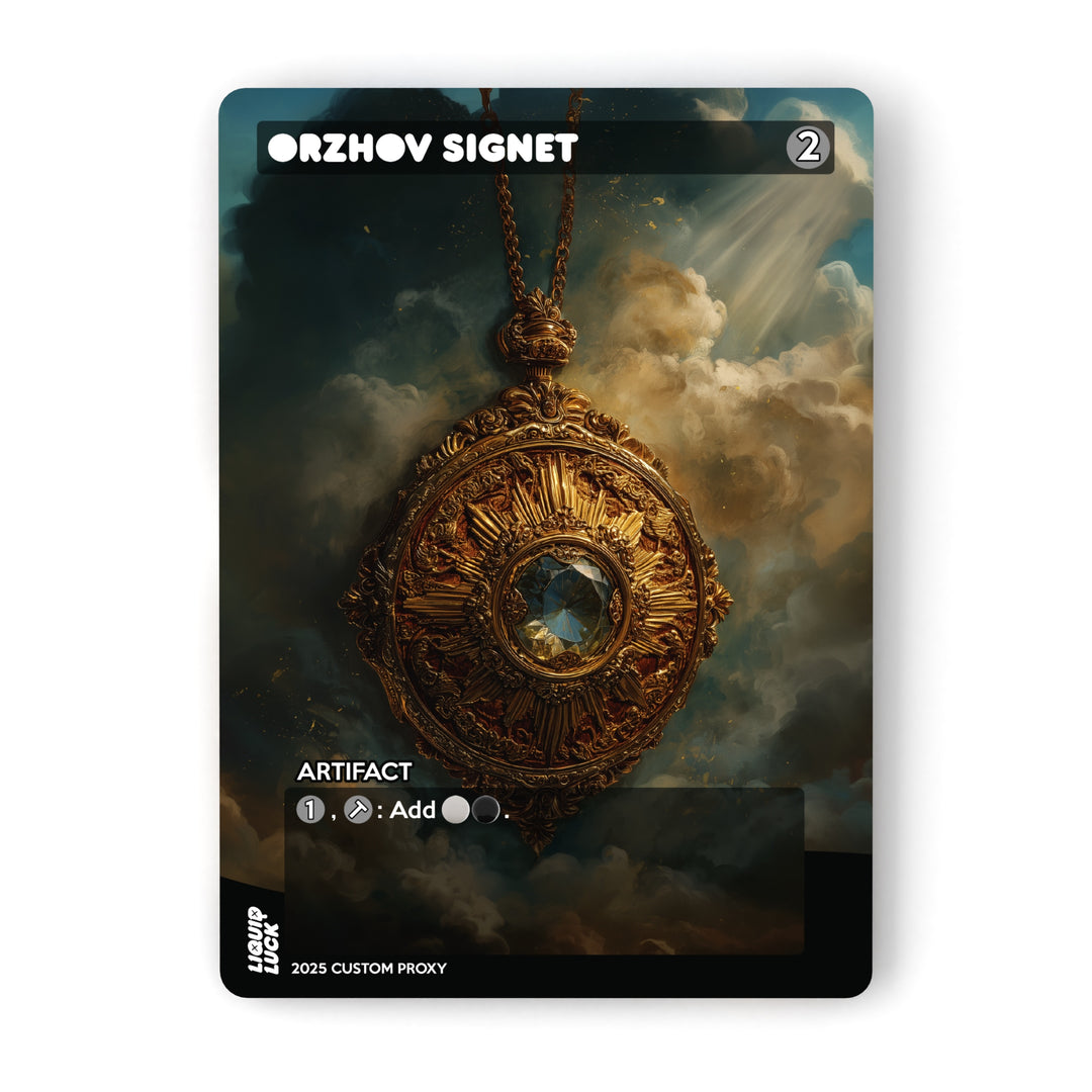 Orzhov Signet MTG Proxy