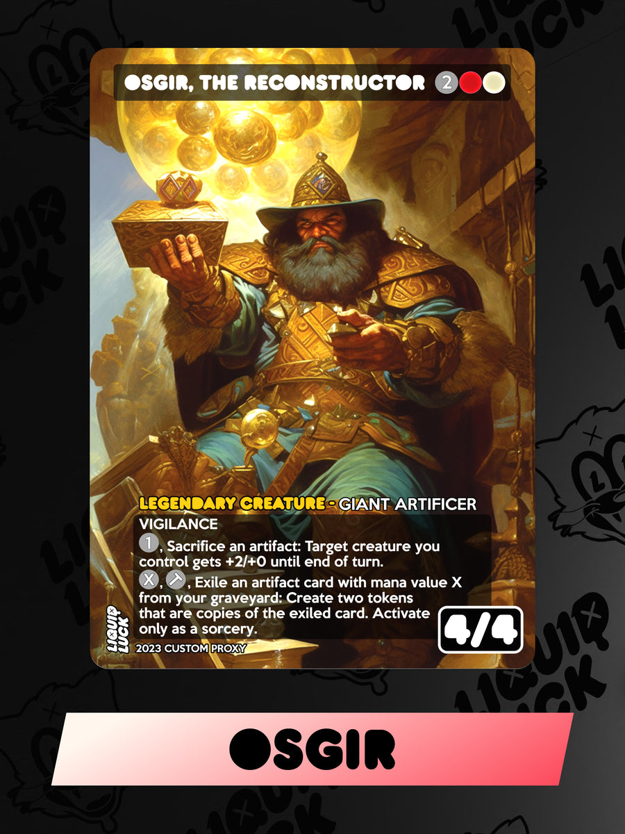 mtg osgir commander deck Osgir, The Reconstructor – Liquid Luck