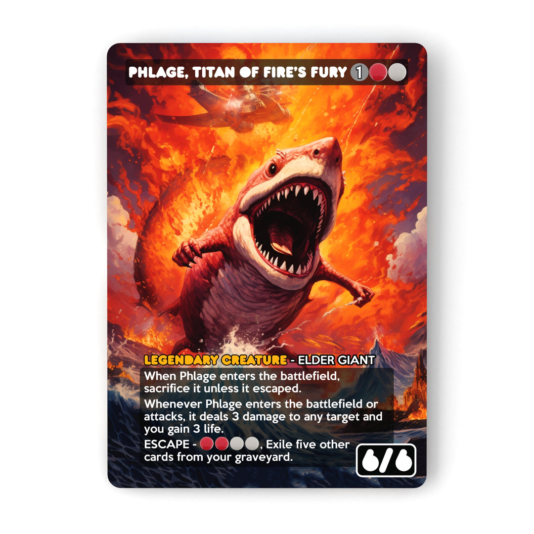 Phlage, Titan of Fire's Fury MTG Proxy