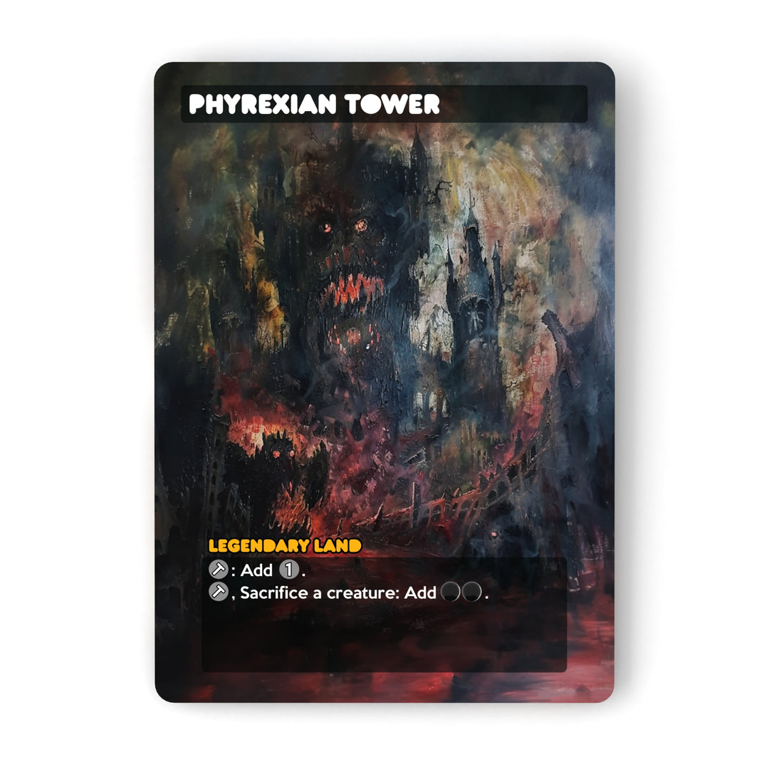 Phyrexian Tower MTG Proxy