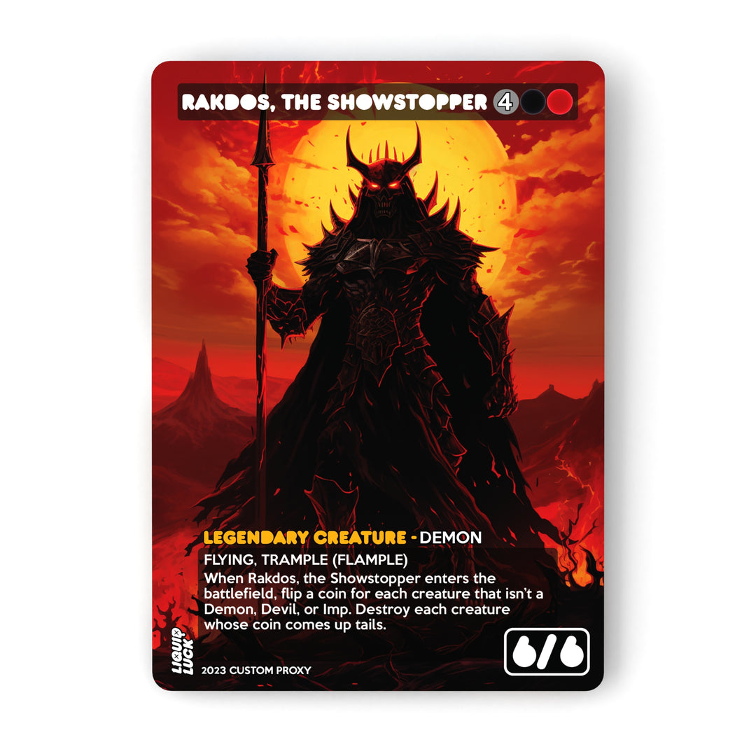Rakdos, the Showstopper MTG Proxy