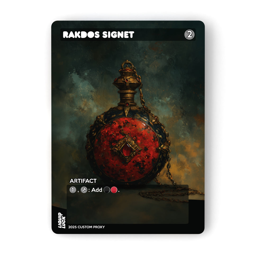 Rakdos Signet MTG Proxy