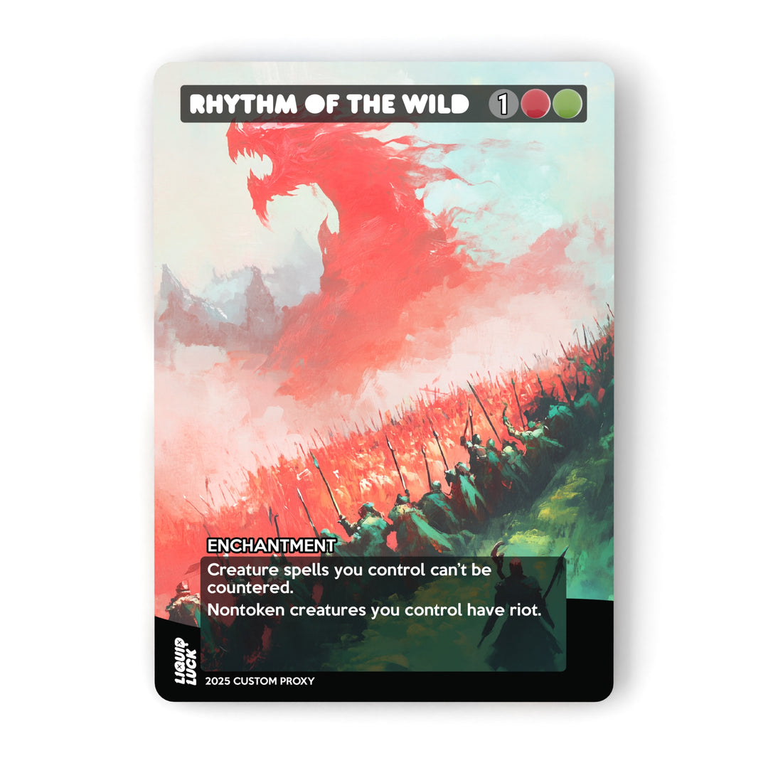 Rhythm of the Wild MTG Proxy