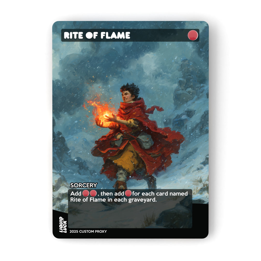 Rite of Flame MTG Proxy